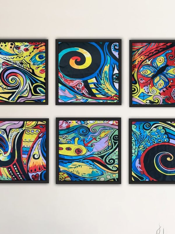Art Print Symphony of Swirls